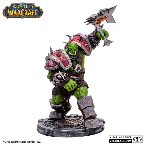 McFarlane Toys World of Warcraft Orc: Warrior/Shaman (Common) 1:12 Figure MIB - Picture 6 of 14