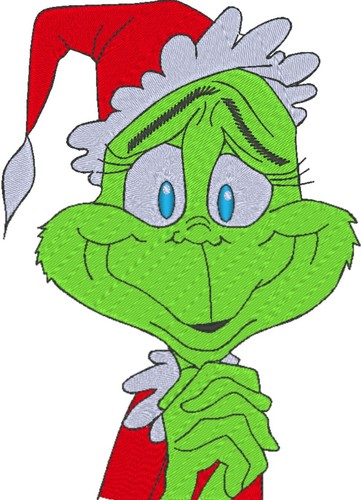40+ Grinch Christmas Embroidery Machine Designs Cindy Lou Who Max 8x12 5x7 4x4 - Picture 15 of 24