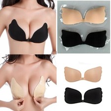 Silicone Gel Invisible Bra Self-adhesive Push Up Strapless Backless Stick On