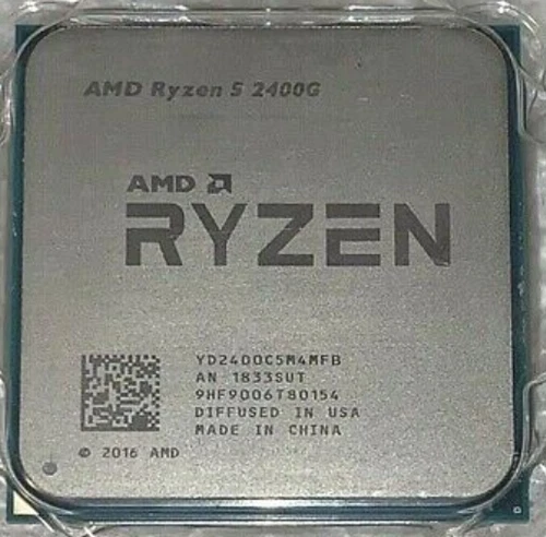 AMD Ryzen series R3-2200G R5-2400G、R3-3200G、R5-3400G、R5-3400GE、 Slot AM4 CPU- - Picture 4 of 12