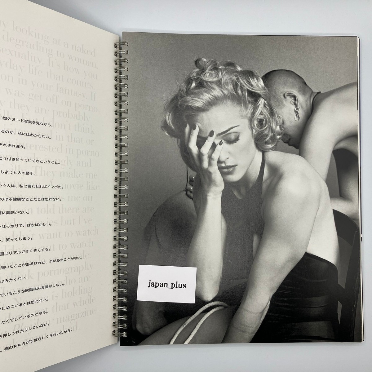 MADONNA Sex by Madonna Japanese Version Art Photo Book 1992