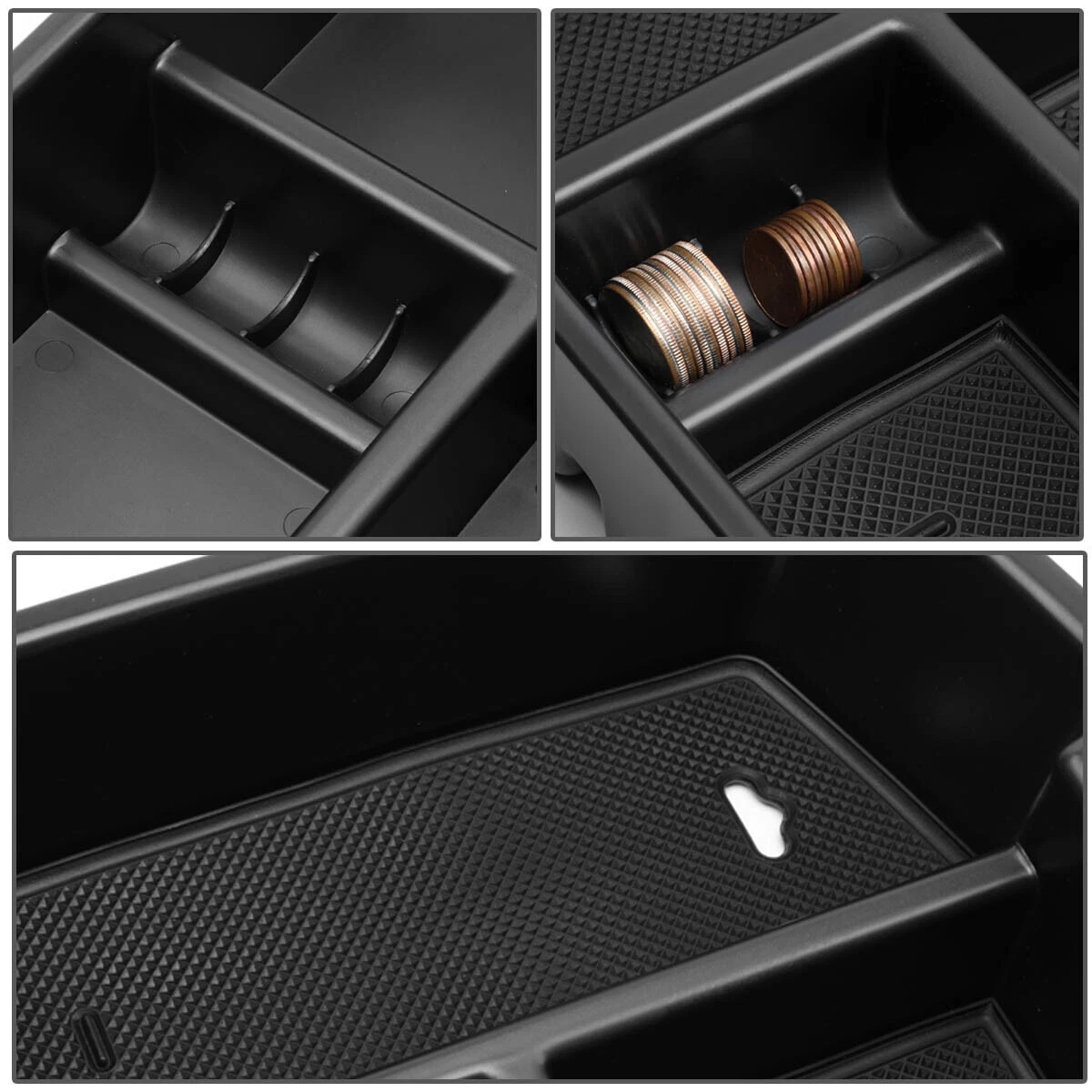 For 07-13 Silverado Tahoe Sierra Yukon Center Console Organizer Storage Box Tray For 07-13 Silverado Tahoe Sierra Yukon Center Console Organizer Storage Box Tray