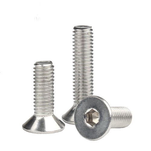 3mm M3 A2 STAINLESS COUNTERSUNK CSK SOCKET SCREW ALLEN KEY BOLTS SCREWS Din 7991 - Foto 5