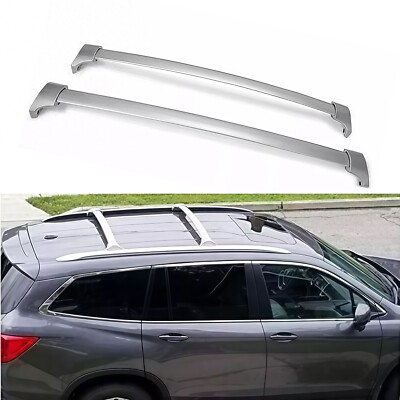 2 Stück Dachträger Rack Querstangen für Honda Pilot 2016-2022 Querbügel Crossbar