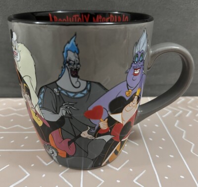 Disney Villains ABSOLUTELY MISERABLE Ursula Cruella Hades Hook Maleficent NEW