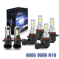 For Chevy Silverado 1500 2500 Hd 2003-2005 2006 Led Headlightsfog Lights Bulbs For Chevy Silverado 1500 2500 Hd 2003-2005 2006 Led Headlightsfog Lights Bulbs