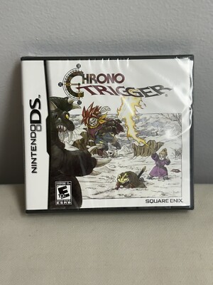 BRAND NEW Chrono Trigger Factory Sealed With Poster. NOS unopened Gameboy DS