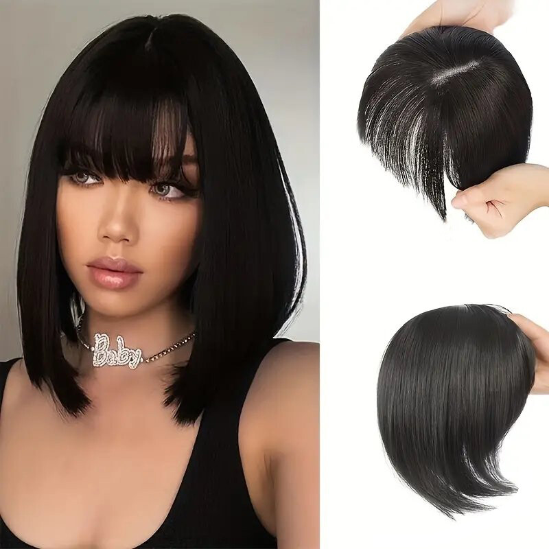 Synthetic Clip-In Hair Topper 12\