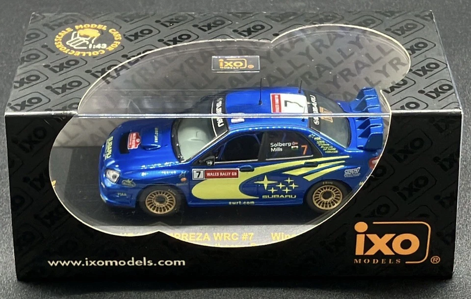 Ixo 1/43 Subaru Impreza WRC #11 Winner RAC 2003 Solberg #7 #RAM130 Foto 3 de 4