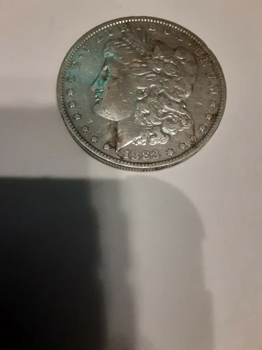 1883 Morgan Silver Dollar F / VF - See Picture #2732