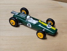 Lesney Matchbox Lotus Racing Car Green 3 With Driver