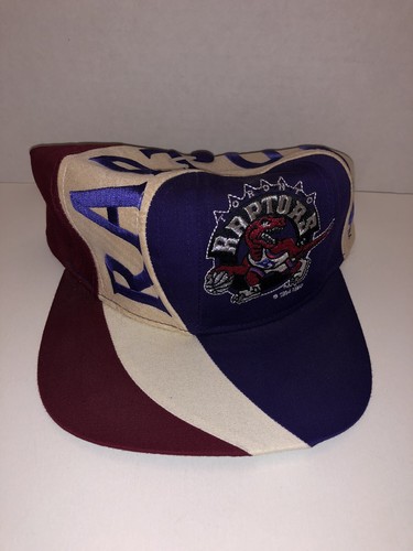 NWT Vintage 1990’s Toronto Raptors Twins Enterprises Brand NBA Snap Back Hat Cap - Picture 2 of 5