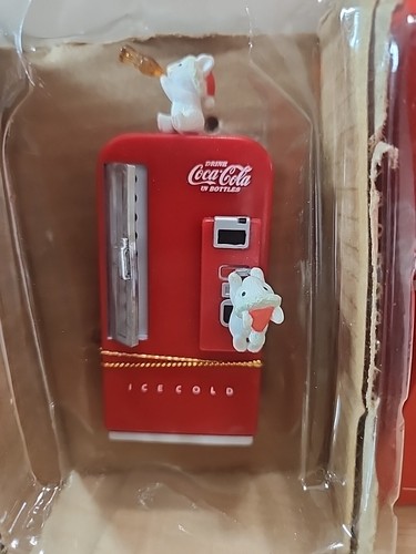 Vintage 1991 Enesco Weihnachtsschmuck Coca Cola Die Pause, die erfrischt - Bild 6 von 6