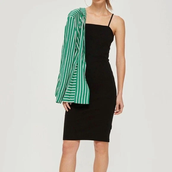Topshop spaghetti strap dress cheap