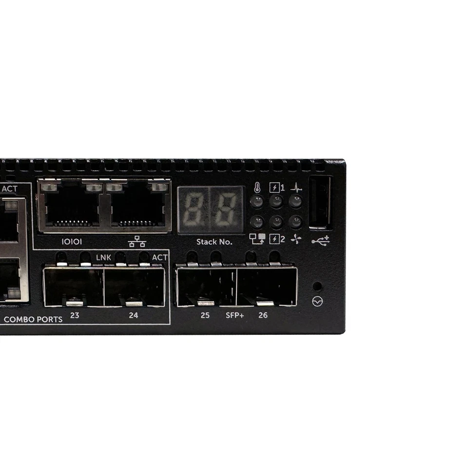 *NUEVO* Conmutador Gigabit Dell PowerSwitch S3124 24 puertos (flujo de aire normal) Foto 3 de 4