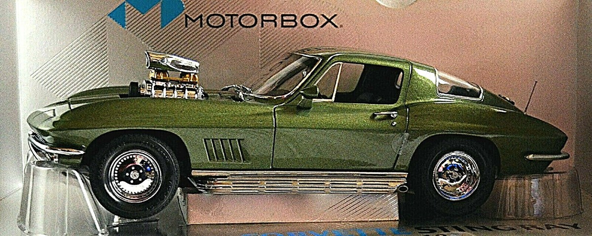Chevrolet Corvette C2 Sting Ray Coupe grün green metallic 1