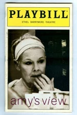 Vintage 1999 JUDI DENCH in AMY's VIEW Ethyl Barrymore Theatre BROADWAY Playbill!