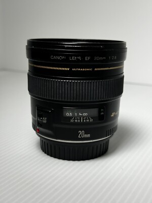 Canon EF 20mm f/2.8 USM Wide-Angle Prime Lens