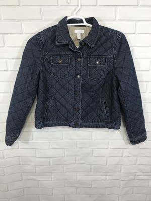 charter club petite denim jacket