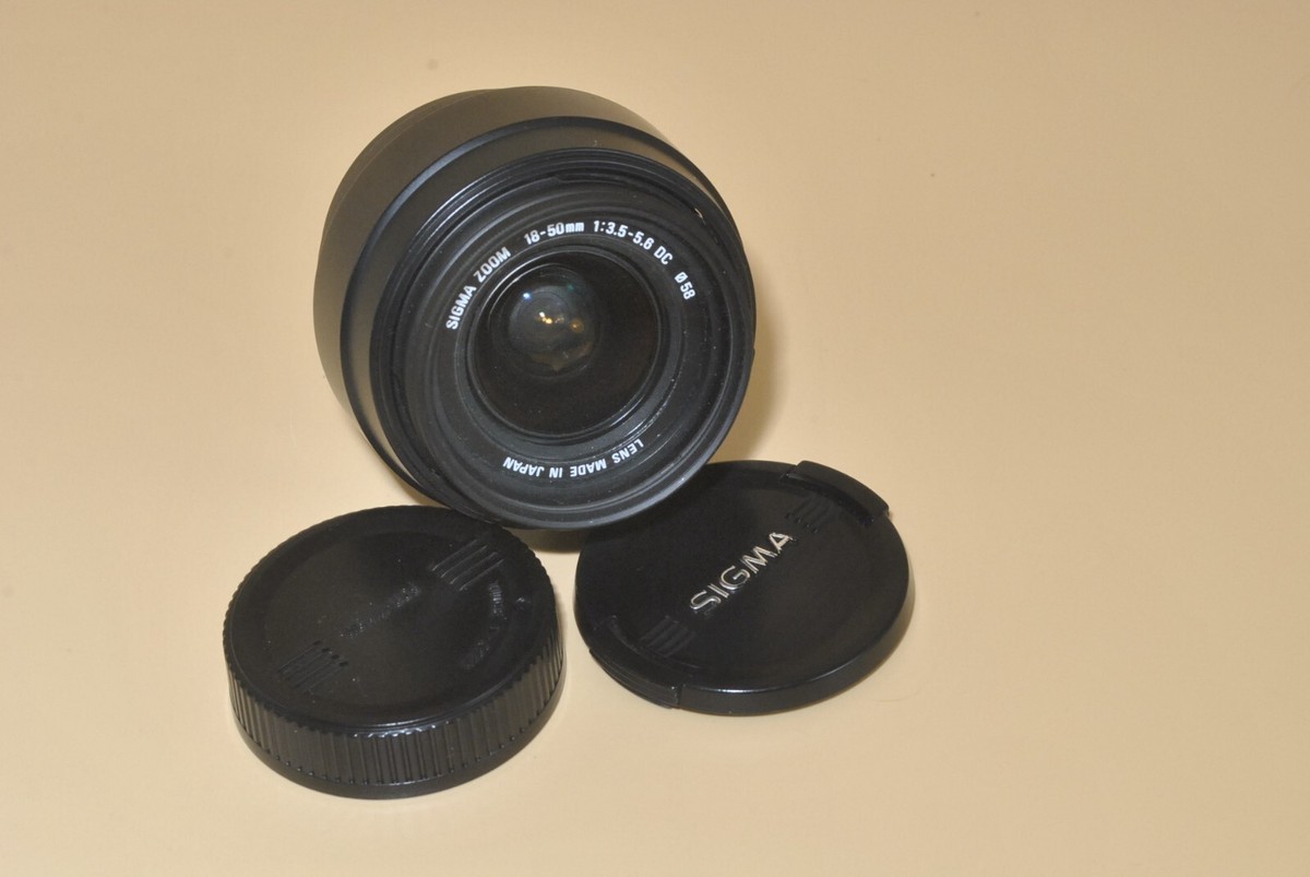 Exc* Sigma 18-50mm F3.5-5.6 DC Zoom Lens Nikon F Mount from Exc* Sigma 18-50mm F3.5-5.6 DC Zoom Lens Nikon F Mount from