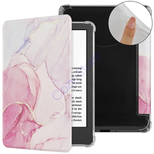 For Amazon Kindle Paperwhite Signature 12th Gen 2024 7" Leather Smart Case Cover - Picture 40 of 49