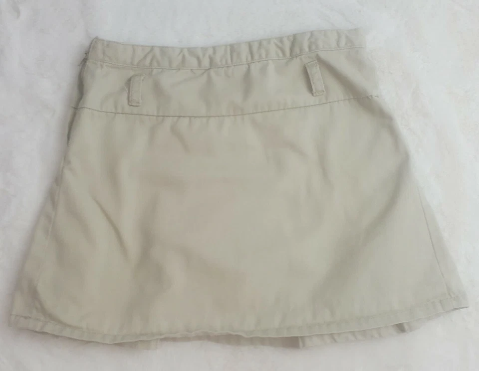 Crazy 8 девочек школьной формы бежевый юбка размер 8 подержанные - Изображение 2 из 4