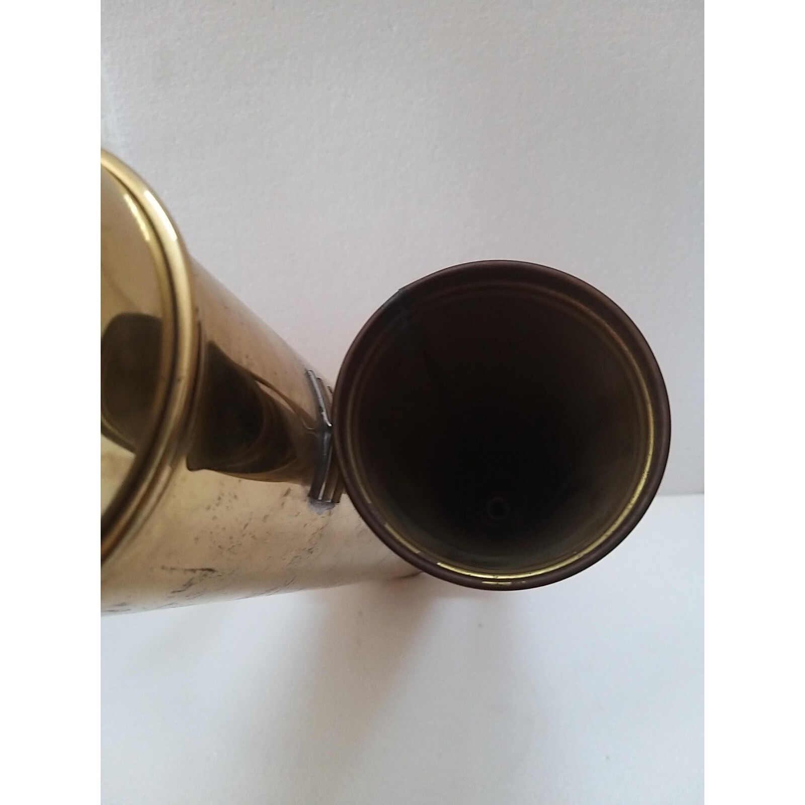 Vintage Hand Held BRASS Horn Boat Horn From Ship Salvage (1077) eBay