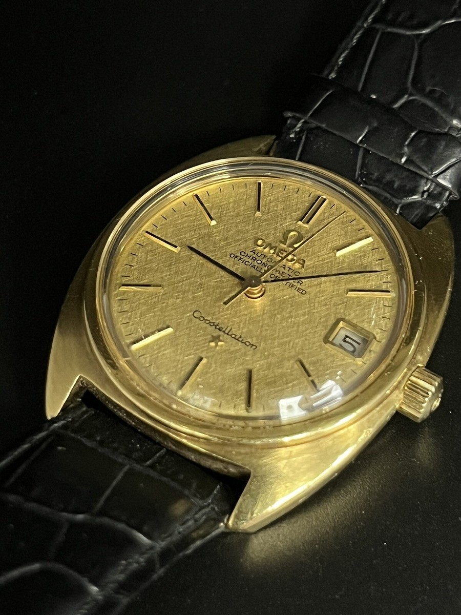 OMEGA Constellation 18k Solid Yellow Gold! 564 Auto! 18k | eBay