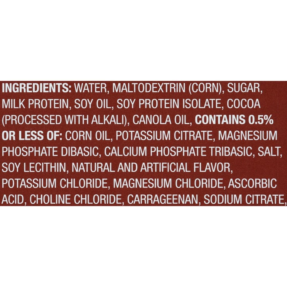 Shakes nutricionais de substituição de refeição Equate Original, chocolate, 8 fl oz, 24 unidades - Imagem 4 de 4