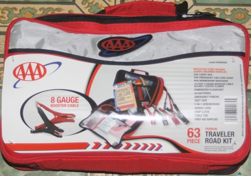 63 Piece Premium Traveler Road Kit AAA