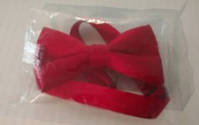 NEW RED TUXEDO PARK BOWTIE PRETIED - Tuxedo Bow Tie Wedding Groom Formal Ware