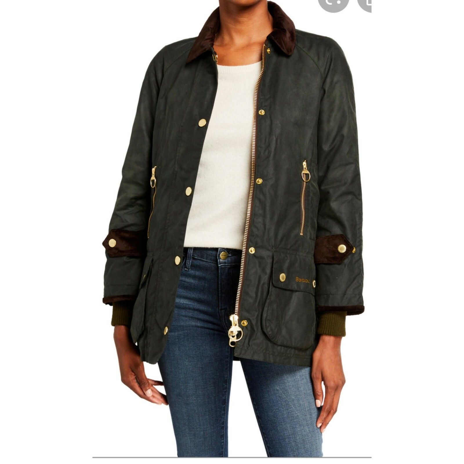 barbour beaufort sage