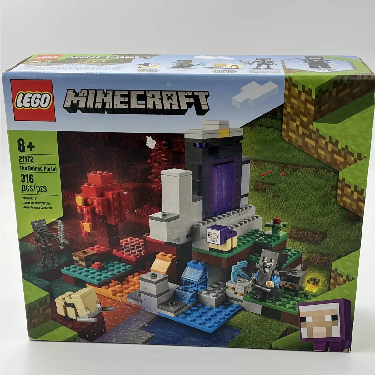 8-Bit Block Playsets : minecraft toy