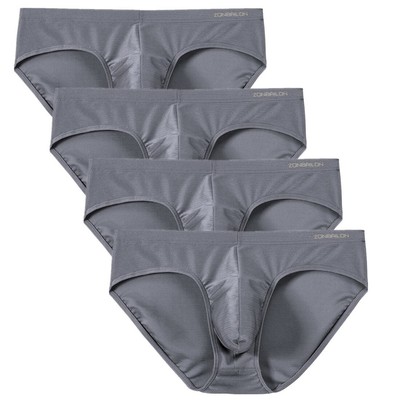 4er Pack Herren Slip Sexy Unterwäsche Dessous Pouch T-back Elastisch Unterhose