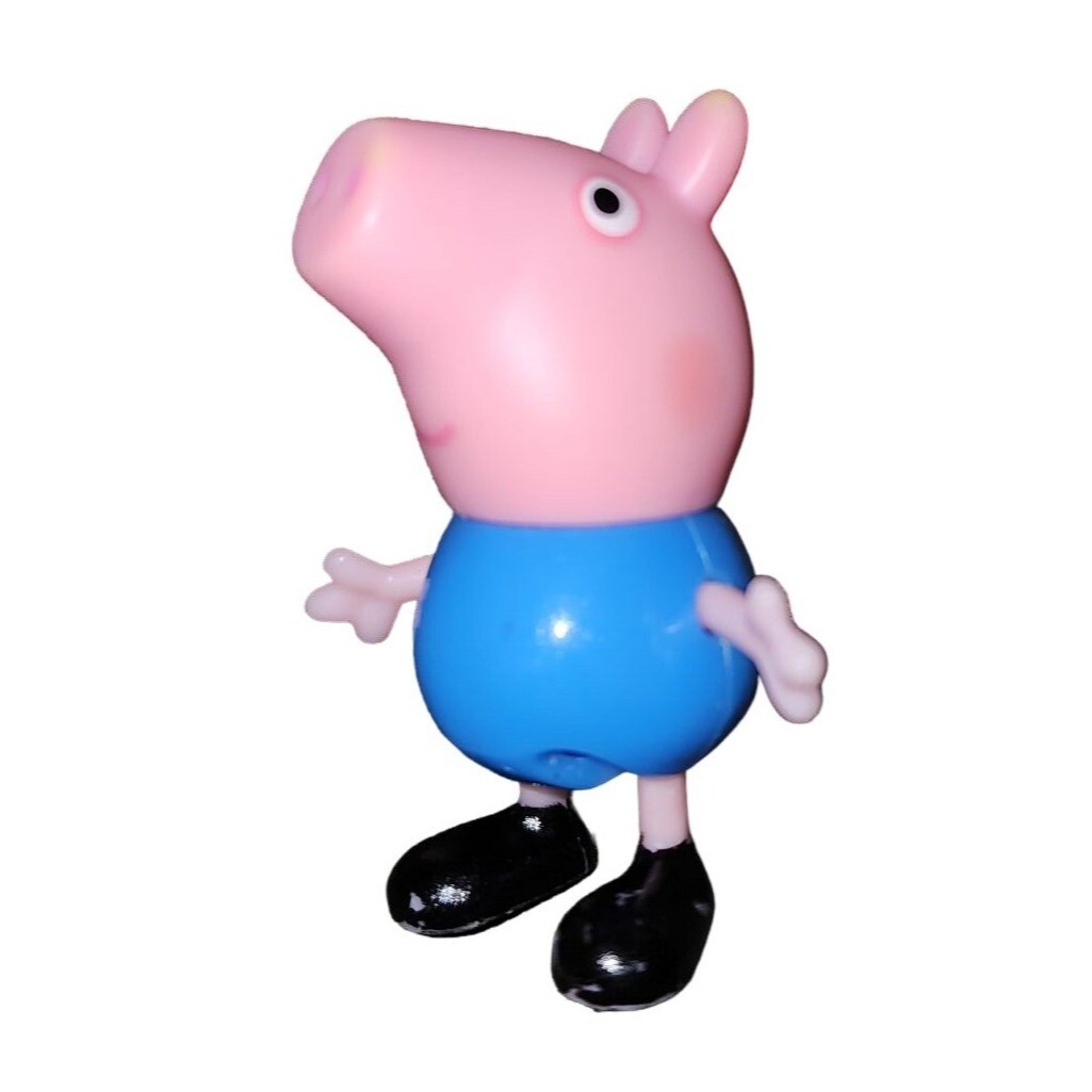 Peppa Pig George Pig Figure with Moveable Legs Jazwares Inch Play Toy  Family