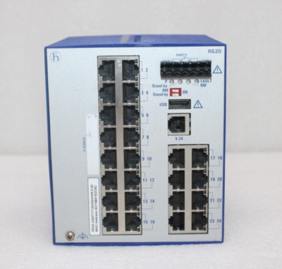 HIRSCHMANN RS20 RS20-2400T1T1SDAEHH09.0.00 RAIL SWITCH