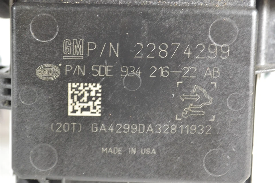 22874299 Módulo de controlador de bomba de combustible Chevrolet Camaro XTS 2016-19 OEM 3B5 478 B2 Foto 2 de 4