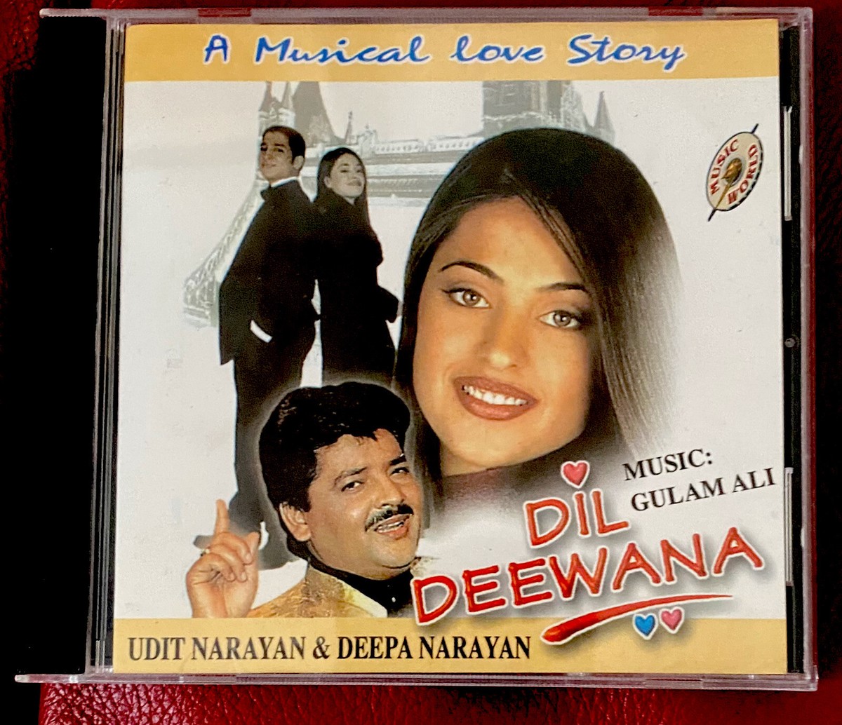 DIL DEEWANA-SINGER-UDIT NARAYAN DEEPA NARAYAN-HINDI CD ALBUM