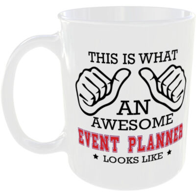 SO SIEHT EIN TOLLER EVENTPLANER AUS TASSE IDEAL GESCHENKTASSE FÜR JOBGESCHENKE