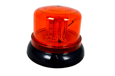 1 x LED Bernstein Notfall Rundumleuchte 12-24V Bergung Stroboskop Lampe LKW KFZ