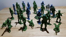 PLATOON OF ARMY MEN 2in. FIGURES UNMARKED MARX