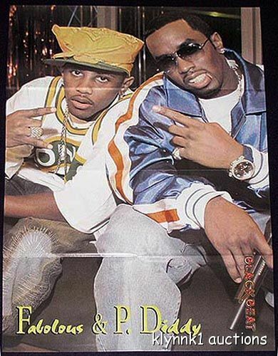 Bow Wow 2 Magazine Wall POSTERS Lot 194A JaRule Fabolous Diddy on the back - Picture 4 of 4