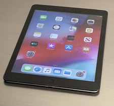 Apple iPad Air 1st Generation 32GB A1475 Space Gray WiFi  Cellular Tablet.