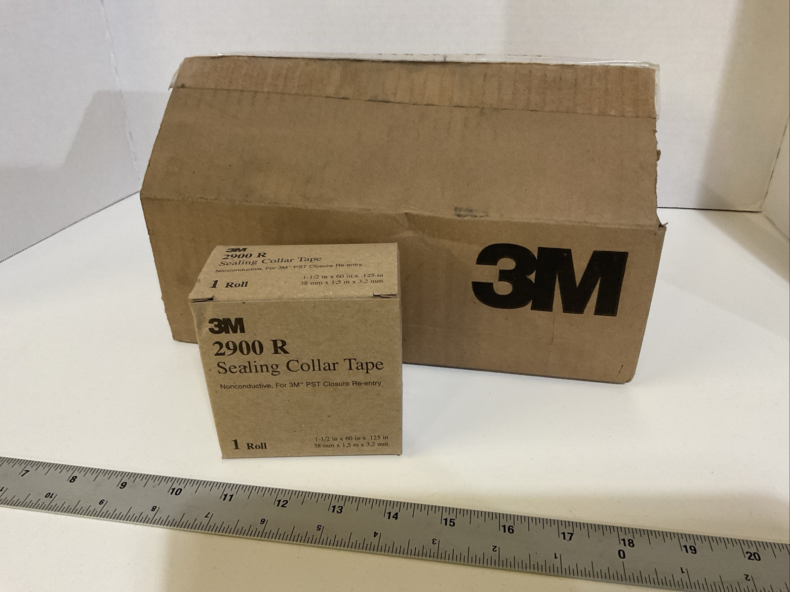 3M 2900R Sealing Collar Tape Lot Of 10 Rolls (1case) New Surplus 1 1/2”x60”