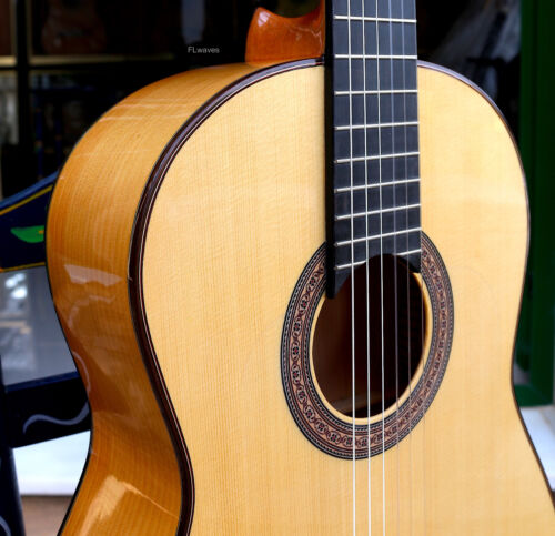 Flamenco guitar Juan Montes Rodriguez  "Blanca"   2023 + Case - 第 1/20 張圖片