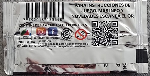 Argentina 2024 Soccer Trading Card Estrellas del Futbol vol.2 Messi pack - Picture 2 of 2