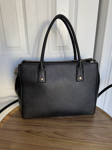 New York & Company Large Purse Tote Black Shoulder Bag NWT - 第 4/24 張圖片