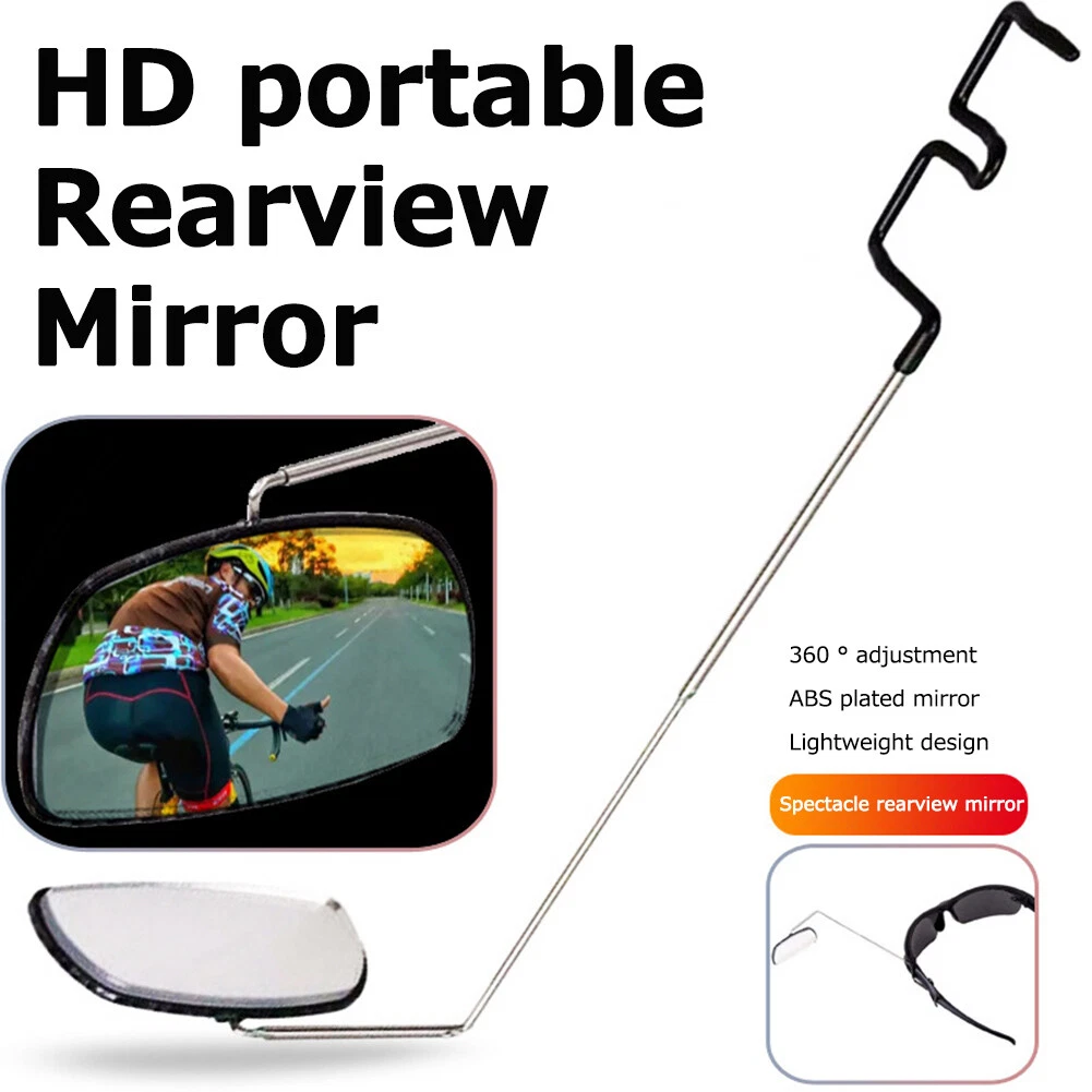 Cycling Riding Glasses Mirror 360 Degrees Eyeglasses Mount Rear