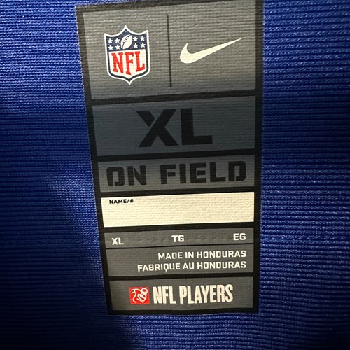 New York Giants Nike On-Field Jersey Landon Collins #21 Mens Size XL Home Blue - Picture 6 of 12