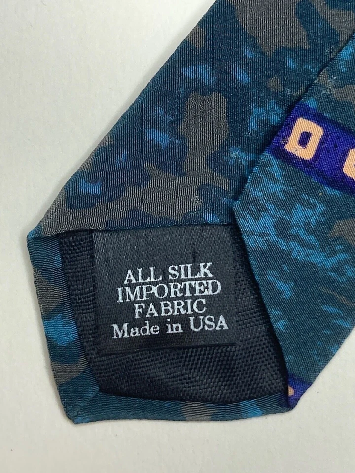 Corbata formal para hombre Umo Lorenzo Italia 56"Lx3,75"W multicolor Foto 4 de 4
